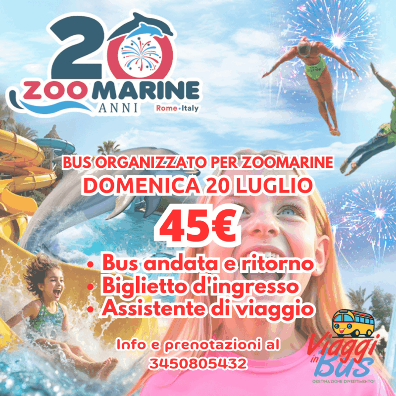 20 LUGLIO ZOOMARINE