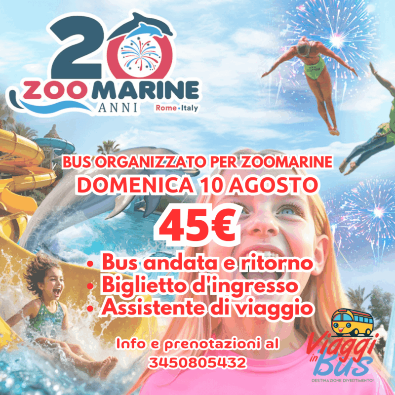 ZOOMARINE 10 AGOSTO