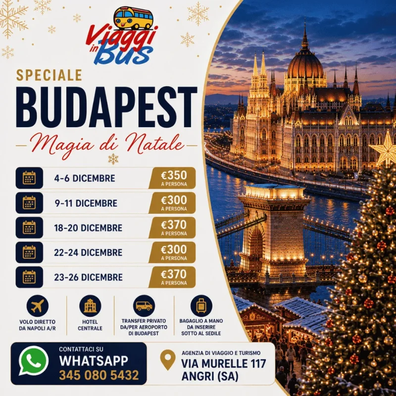 BUDAPEST – MAGIA DI NATALE