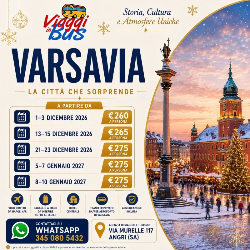 VARSAVIA &ndash; LA CITT&Agrave; CHE SORPRENDE